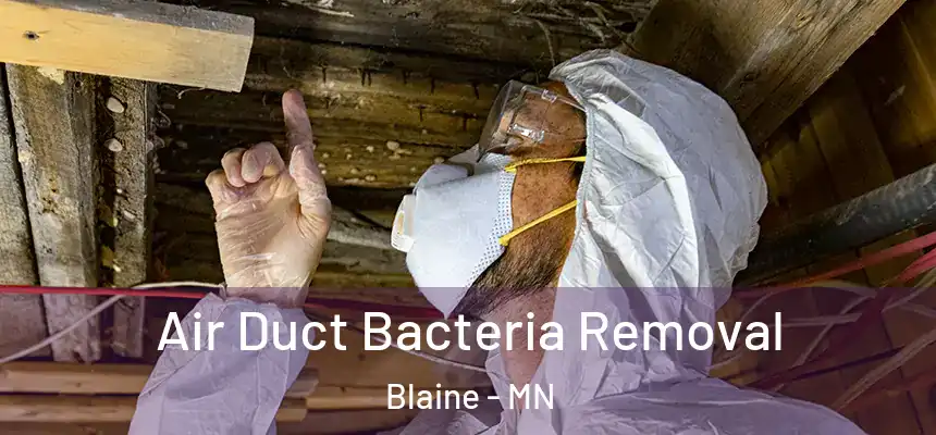 Air Duct Bacteria Removal Blaine - MN