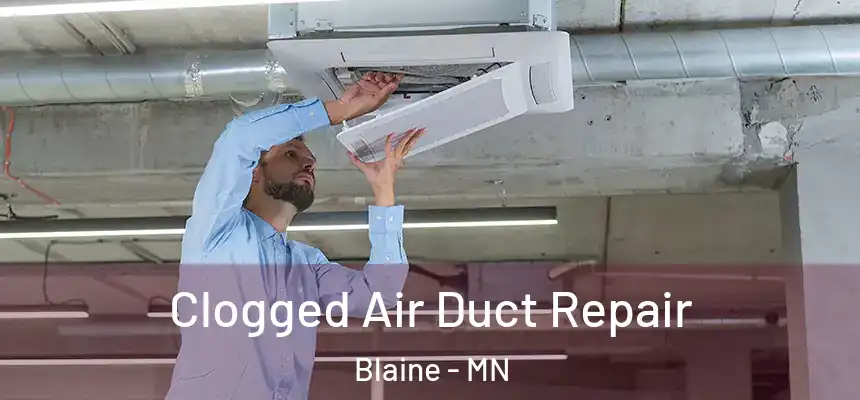  Clogged Air Duct Repair Blaine - MN