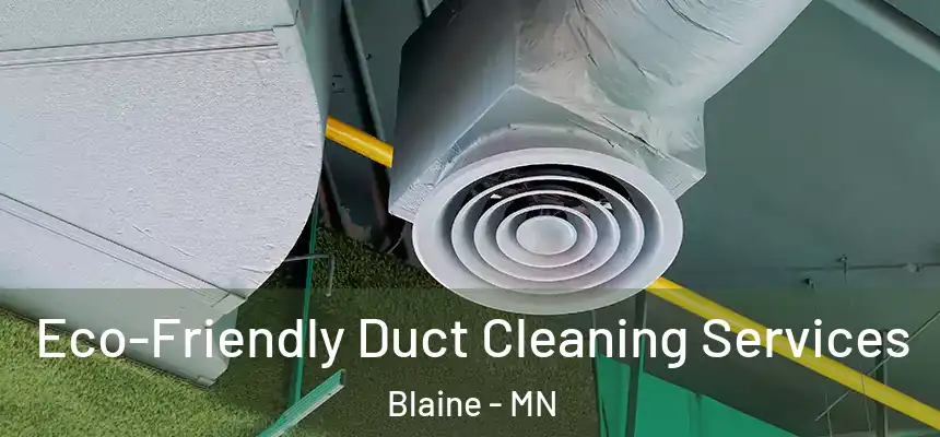 Eco-Friendly Duct Cleaning Services Blaine - MN
