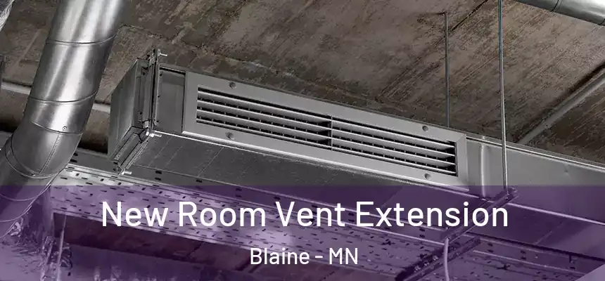 New Room Vent Extension Blaine - MN