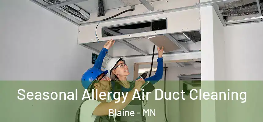  Seasonal Allergy Air Duct Cleaning Blaine - MN